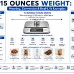 15 Ounces Weight