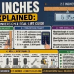 2.5 Inches Explained Size