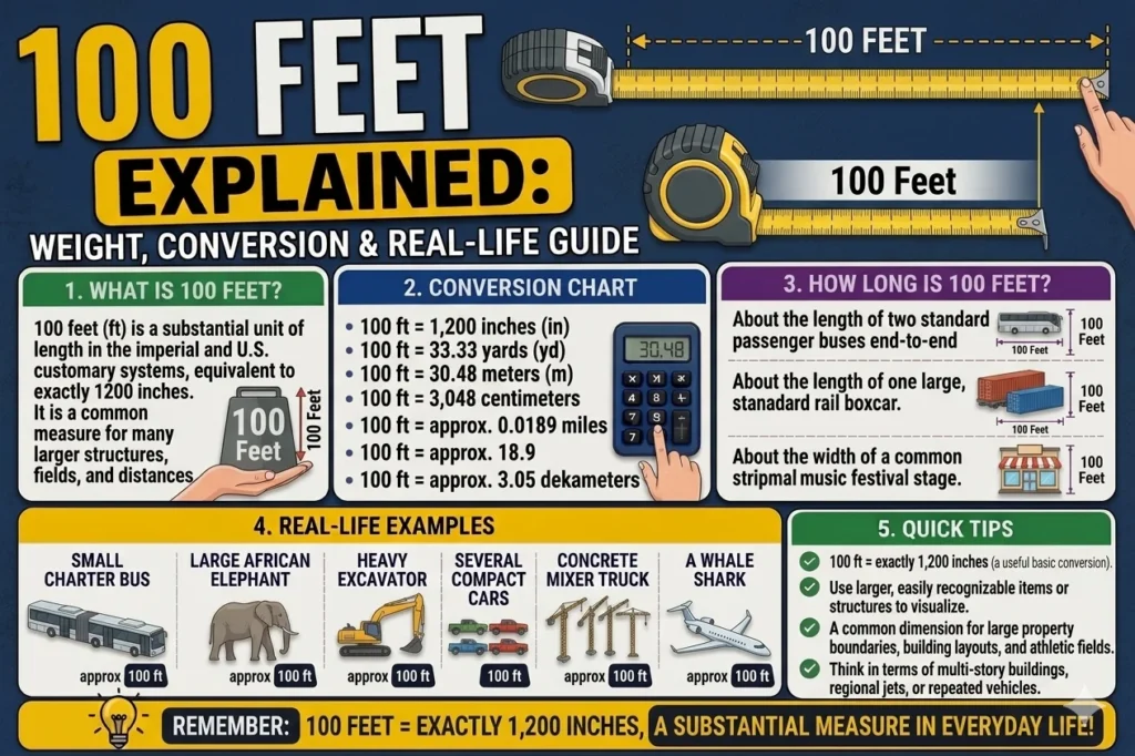 25 Feet Explained Length