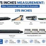 275 Inches Measurement