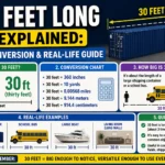30 Feet Long Explained