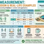 4 Inches Measurement Size, Conversion & Real-Life Examples
