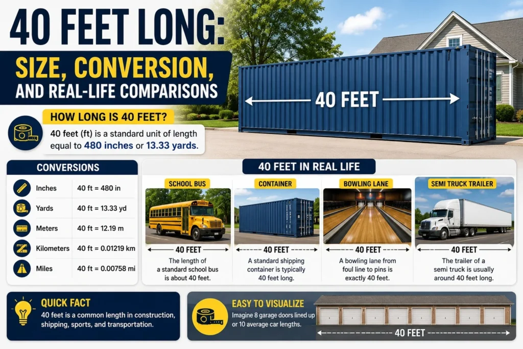40 Feet Long