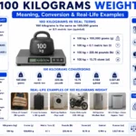 100 kilograms weight