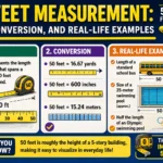 50 Feet Measurement