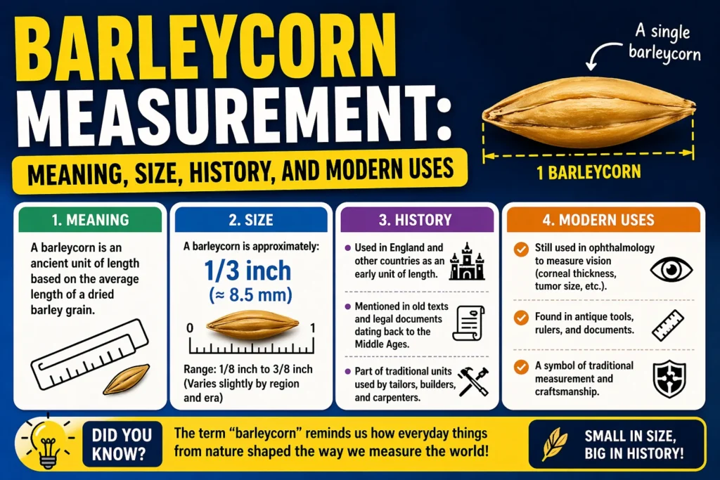 Barleycorn Measurement