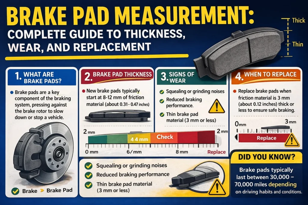 Brake Pad Measurement