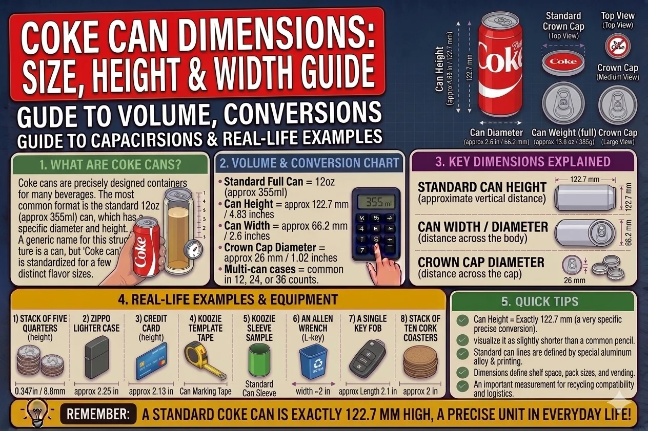 Coke Can Dimensions