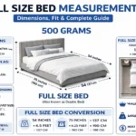 Full Size Bed Measurement