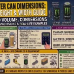 Monster Can Dimensions