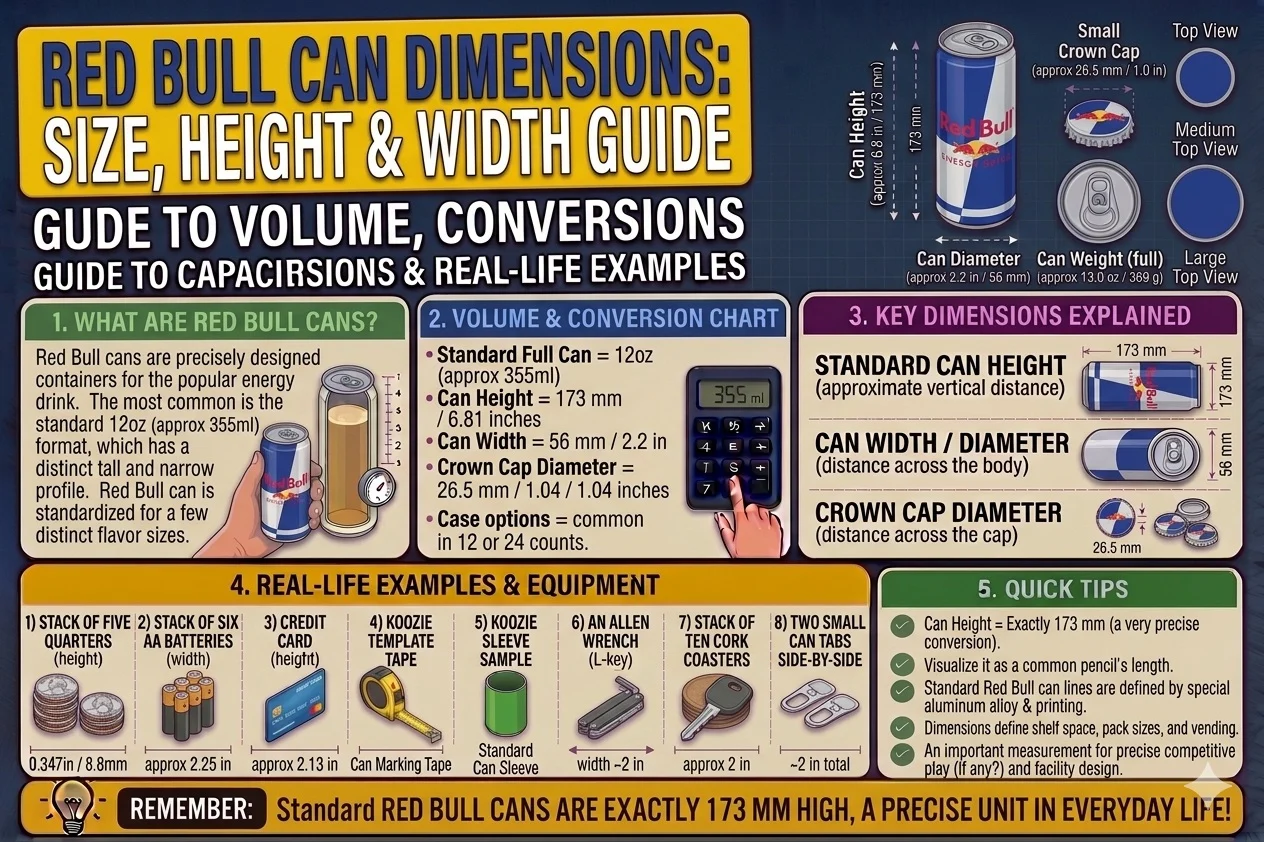 Red Bull Can Dimensions