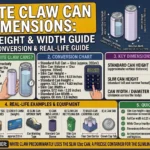 White Claw Can Dimensions Size