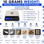 10 grams weight