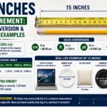15 Inches Measurement