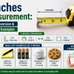 3 inches measurement