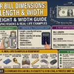 Dollar Bill Dimensions