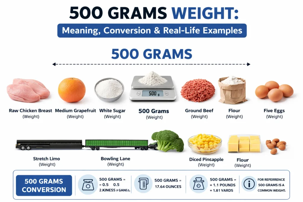 weigh 500 grams