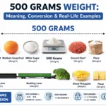 weigh 500 grams
