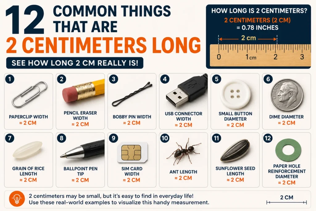 2 centimeters