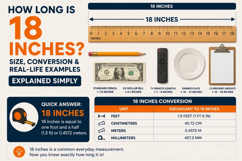 18 inches