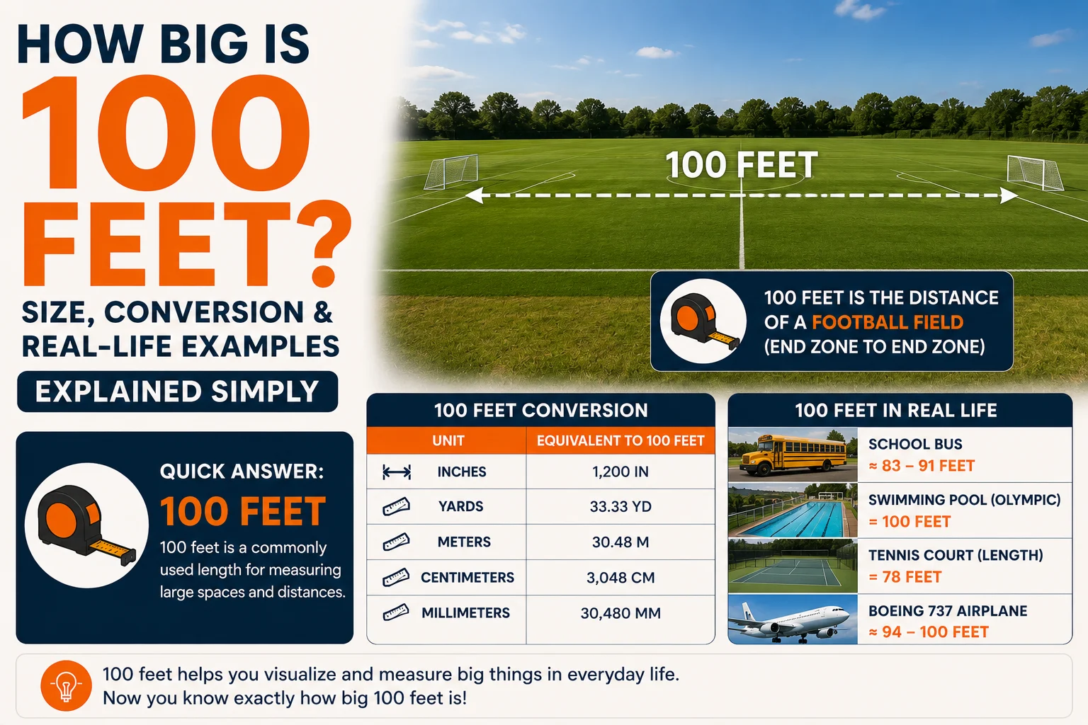 100 feet