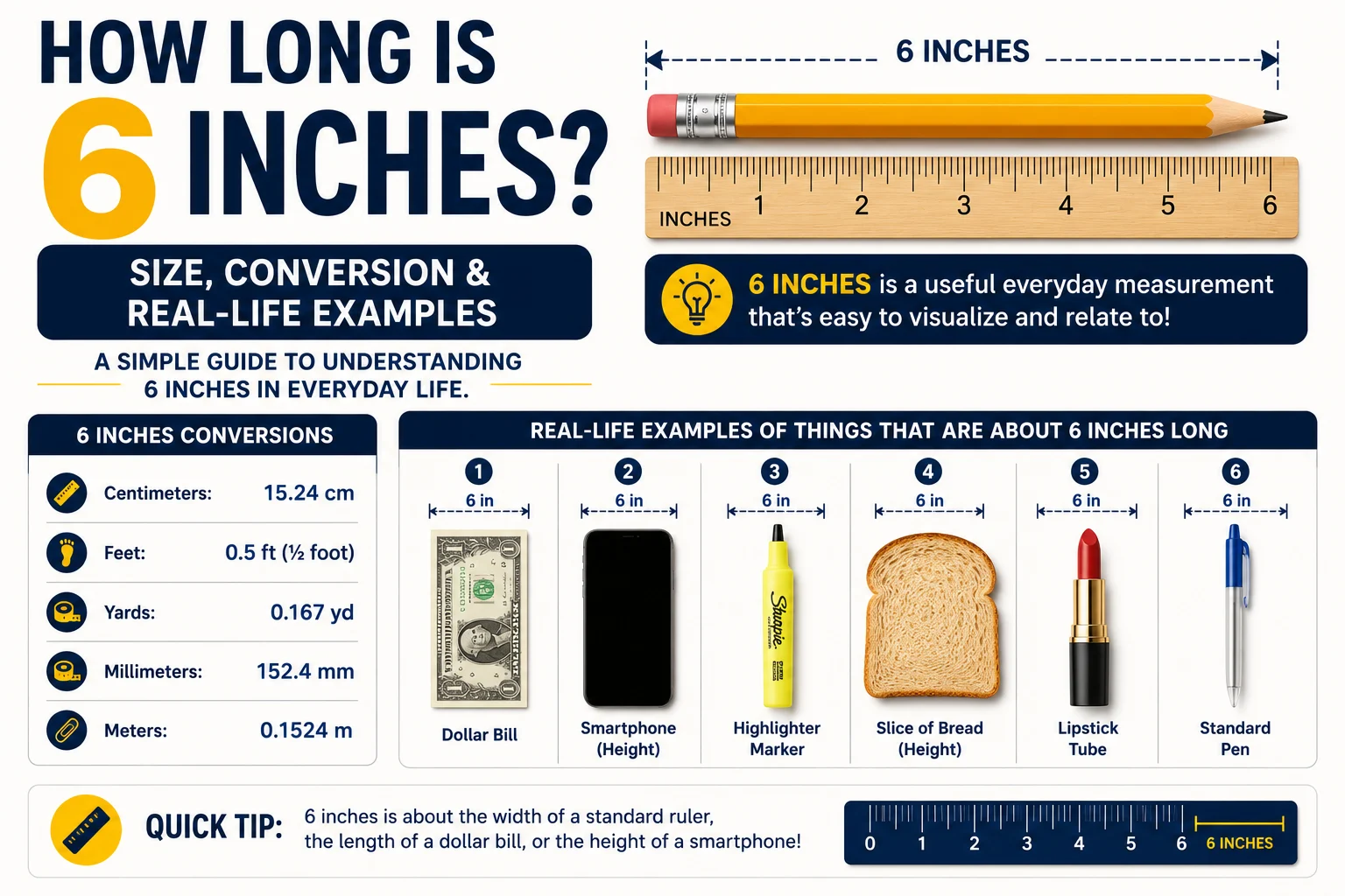 How Long Is 6 Inches