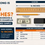 16 inches