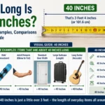 how long is 40 inches