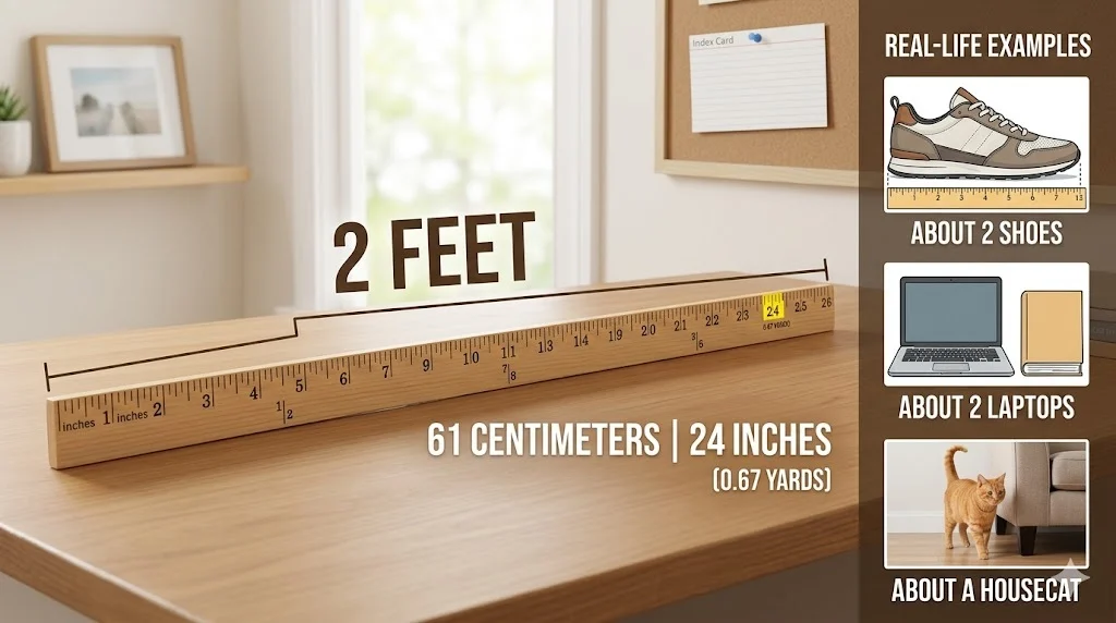 How Long Is 2 Feet