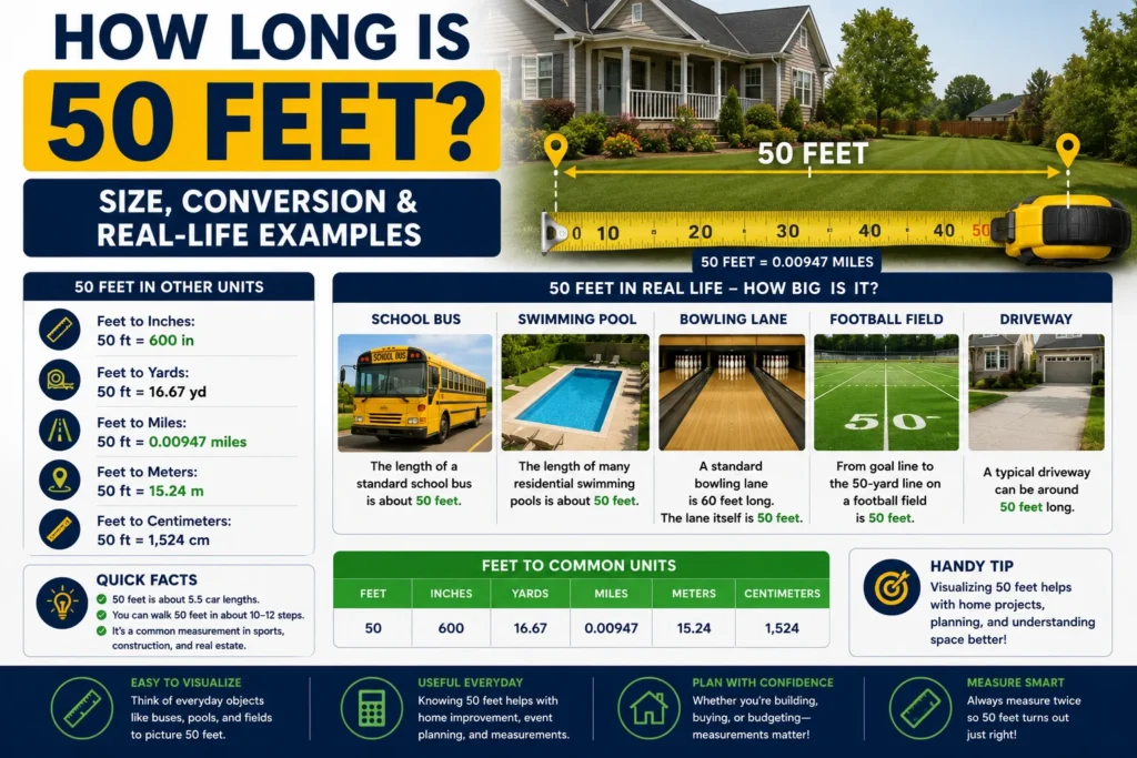 50 feet