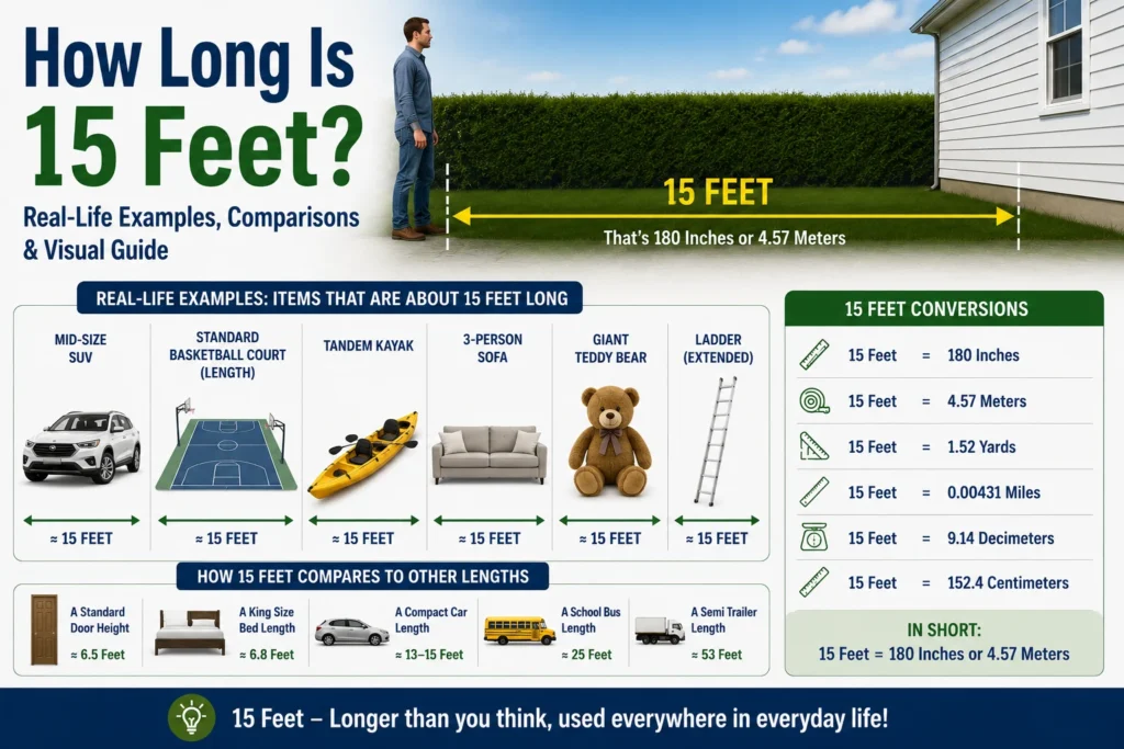 How Long Is 30 Feet
