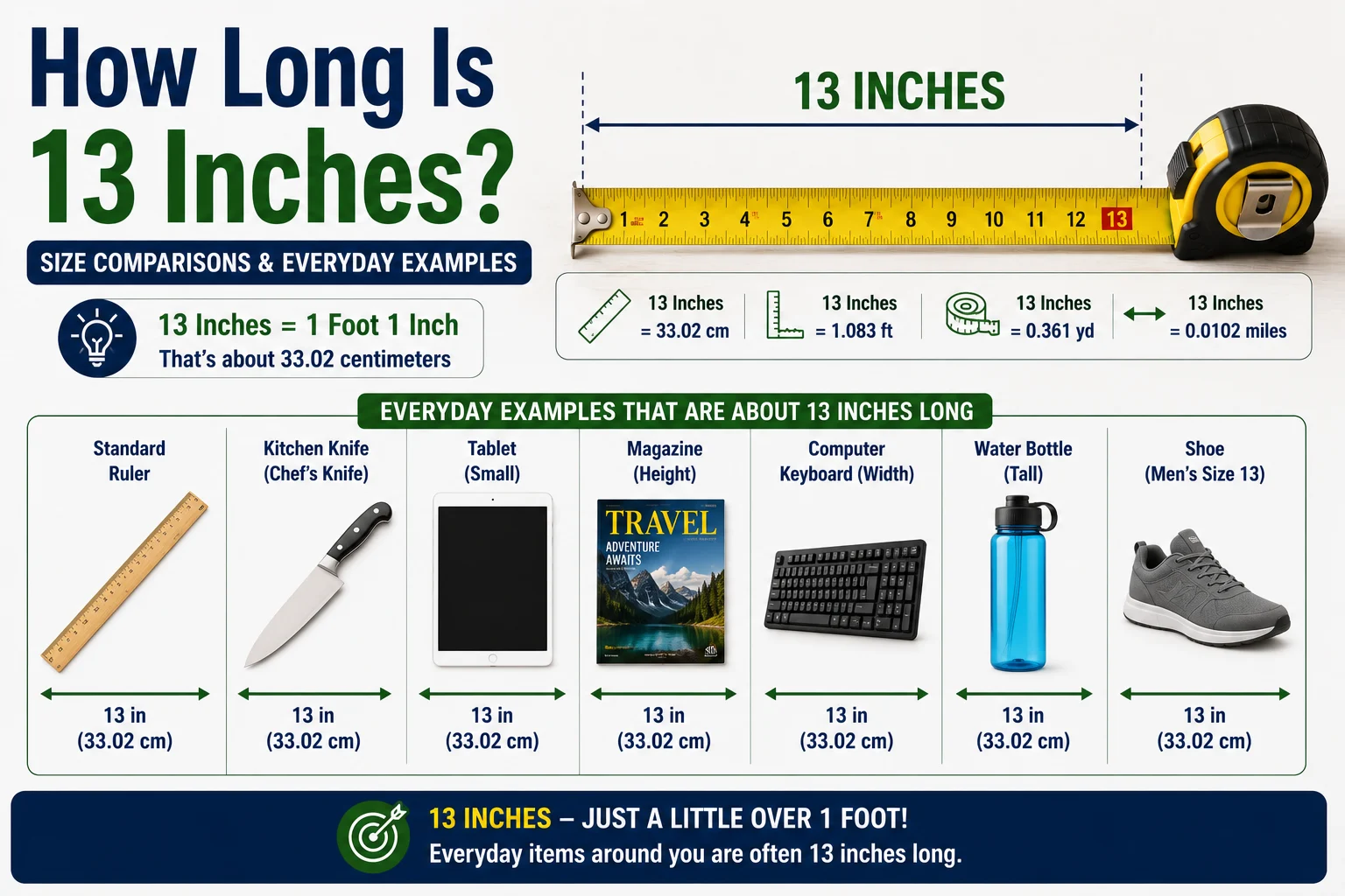 How Long Is 13 Inches
