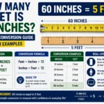 How Many Feet Is 60 Inches
