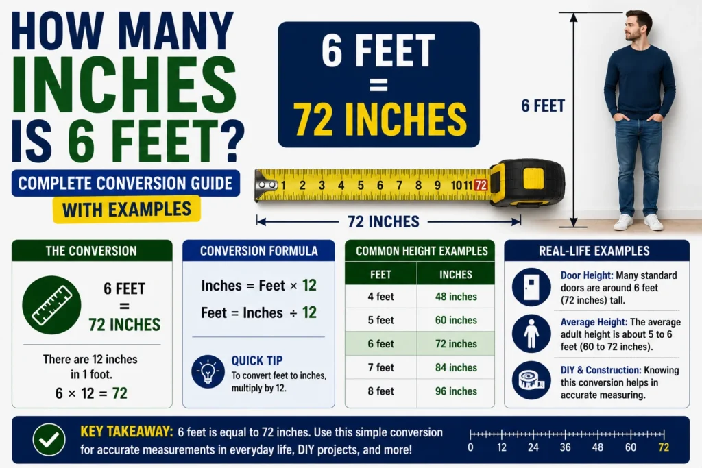 How Many Feet Is 60 Inches