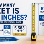 How Many Feet Is 67 Inches