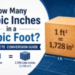 How Many Cubic Inches in a Cubic Foot