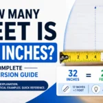 How Many Feet Is 32 Inches