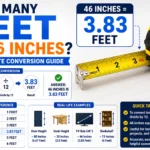 How Many Feet Is 46 Inches