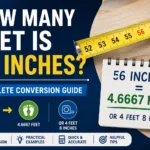 How Many Feet Is 56 Inches