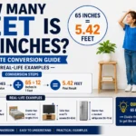 How Many Feet Is 65 Inches