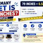 How Many Feet Is 79 Inches