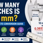 How Many Inches Is 10 mm
