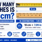 How Many Inches Is 18 cm