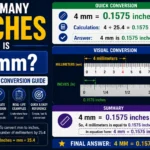 How Many Inches Is 4 mm