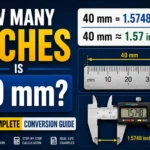 How Many Inches Is 40 mm