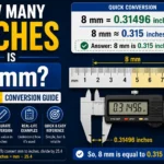 How Many Inches Is 8 mm