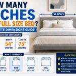 How Many Inches Is a Full Size Bed