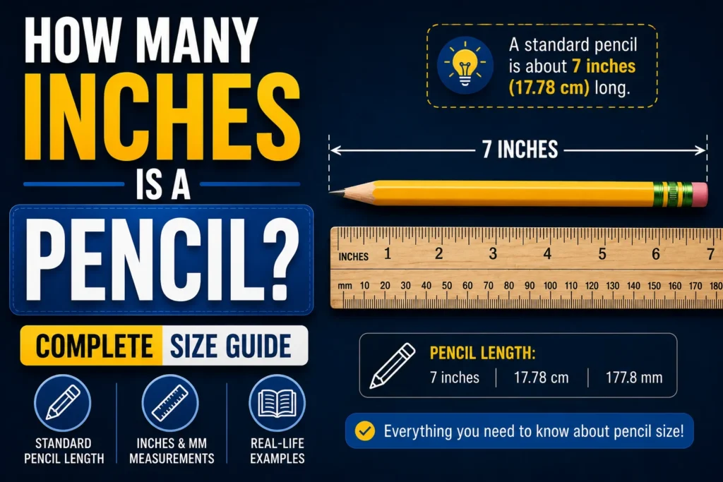 How Many Inches Is a Pencil