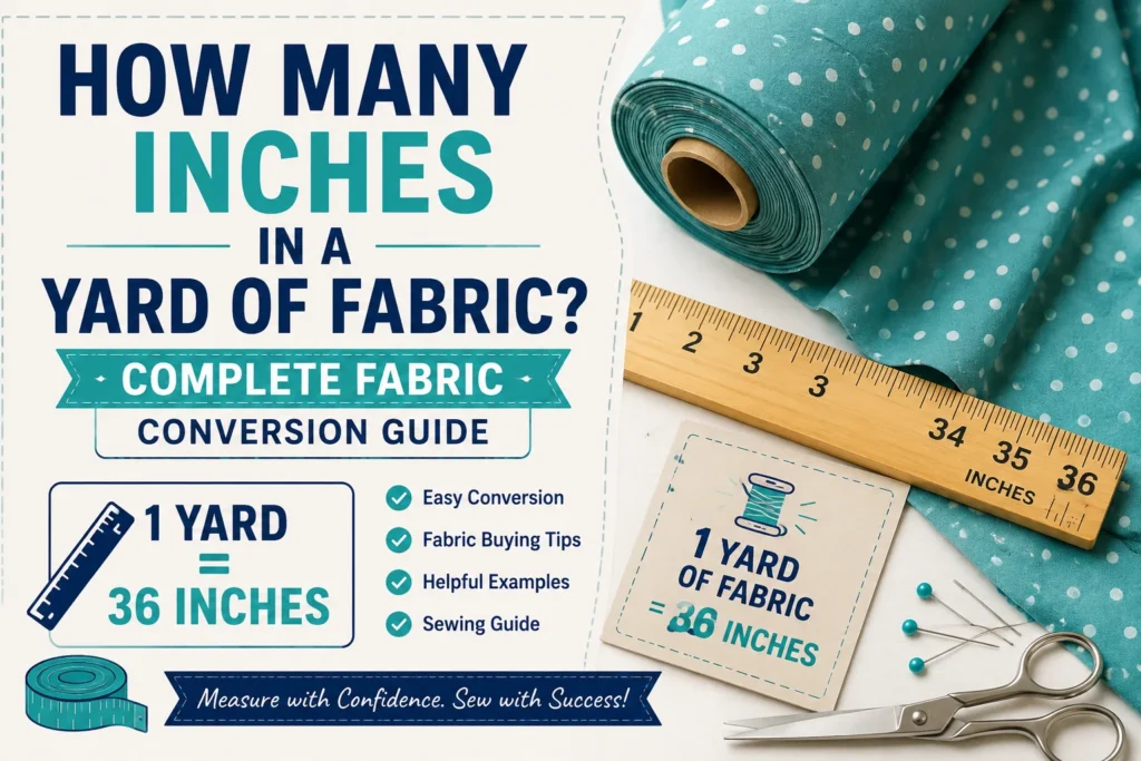 How Many Inches in a Yard of Fabric