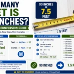 How Many Feet Is 90 Inches